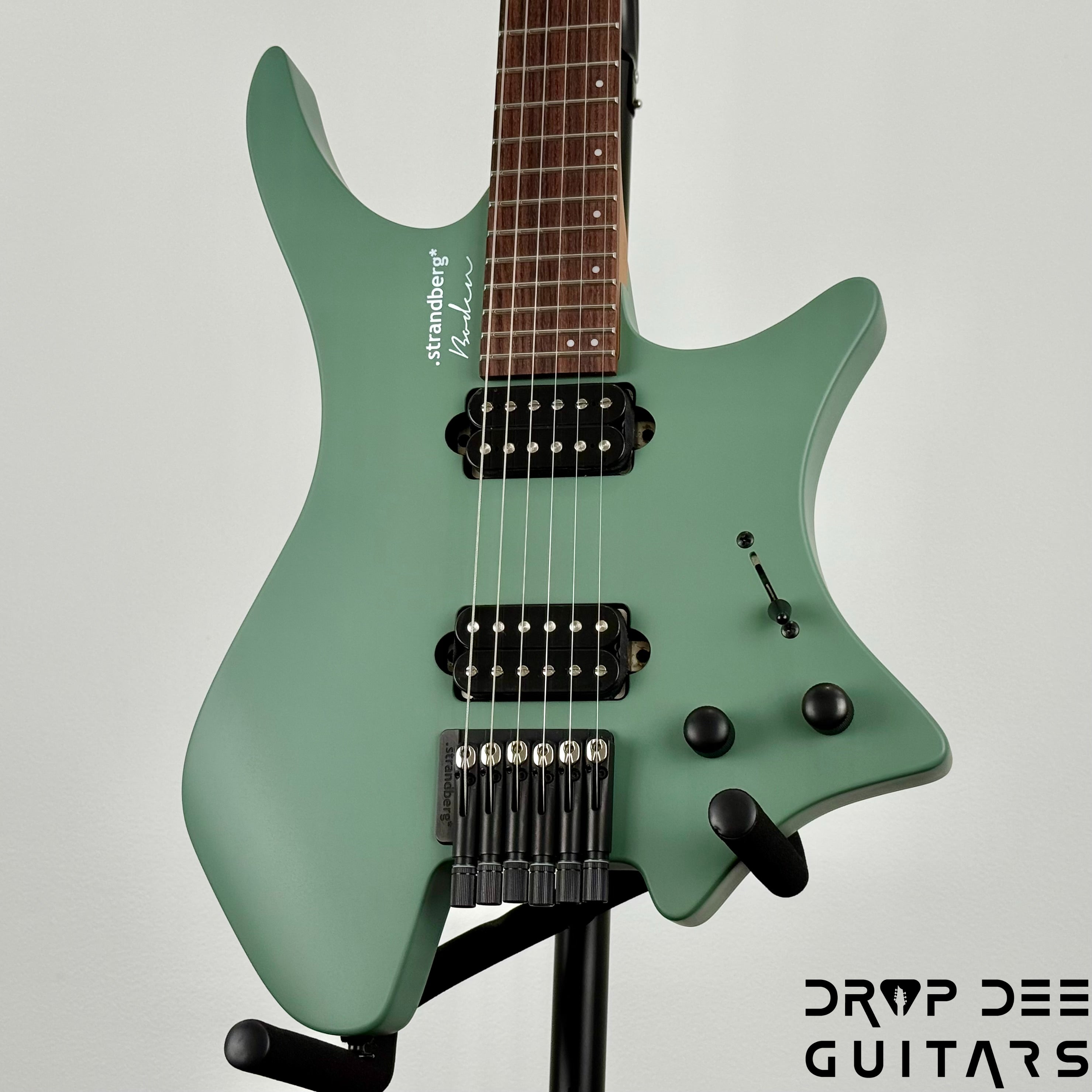 Strandberg Boden Essential 6 Headless Electric Guitar w/ Bag - Sage Leaf