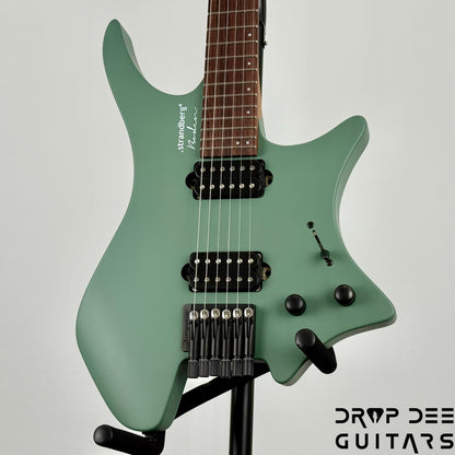 Strandberg Boden Essential 6 Headless Electric Guitar w/ Bag - Sage Leaf