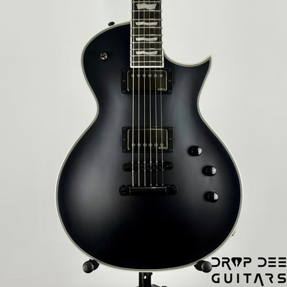 ESP E-II Eclipse Electric Guitar w/ Case - Black Satin