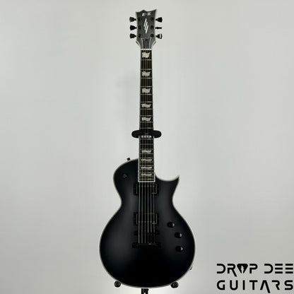 ESP E-II Eclipse Electric Guitar w/ Case - Black Satin