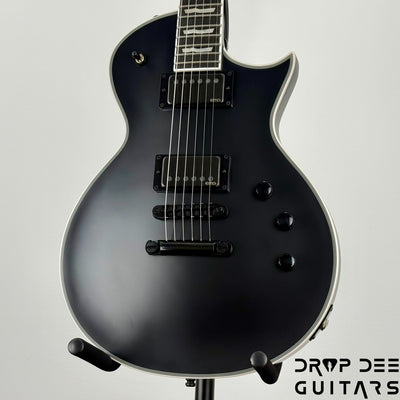 ESP E-II Eclipse Electric Guitar w/ Case - Black Satin