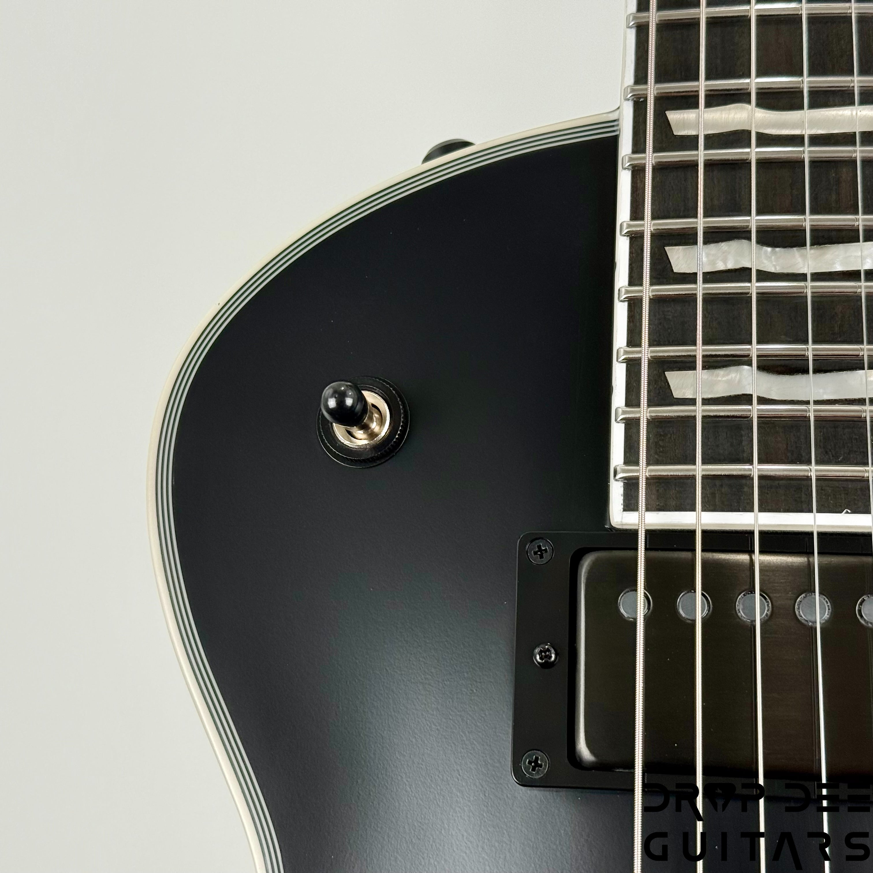 ESP E-II Eclipse Electric Guitar w/ Case - Black Satin
