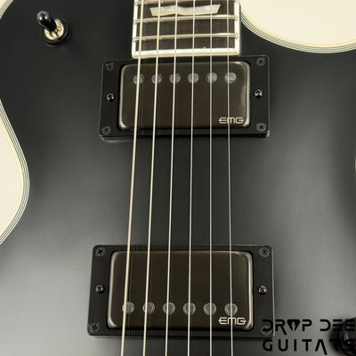 ESP E-II Eclipse Electric Guitar w/ Case - Black Satin