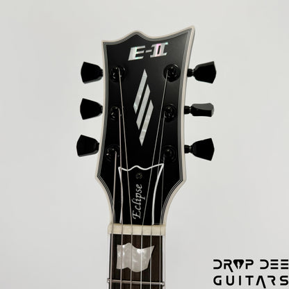ESP E-II Eclipse Electric Guitar w/ Case - Black Satin