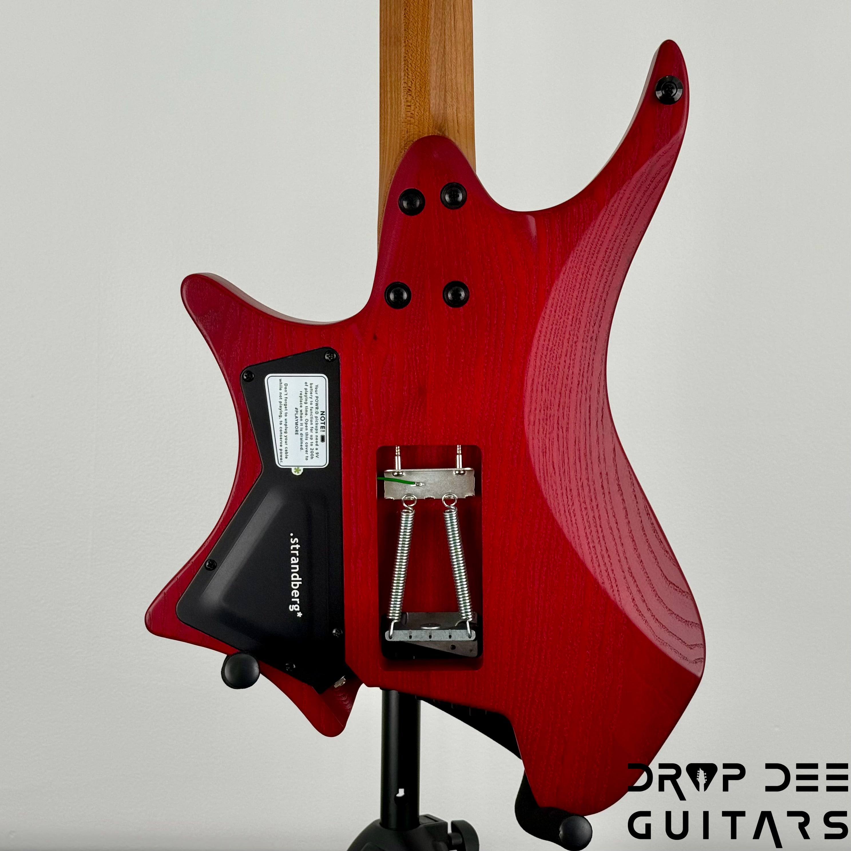Strandberg Boden Original N2.6T Tremolo Multiscale Headless Electric Guitar w/ Bag - Sunset Coral Burst Satin