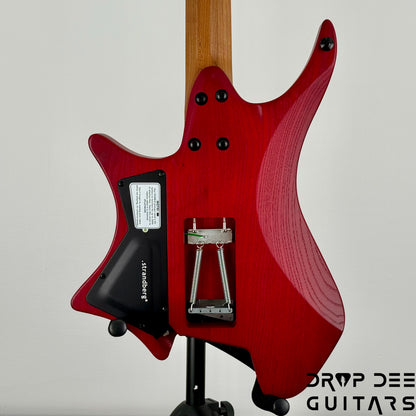 Strandberg Boden Original N2.6T Tremolo Multiscale Headless Electric Guitar w/ Bag - Sunset Coral Burst Satin