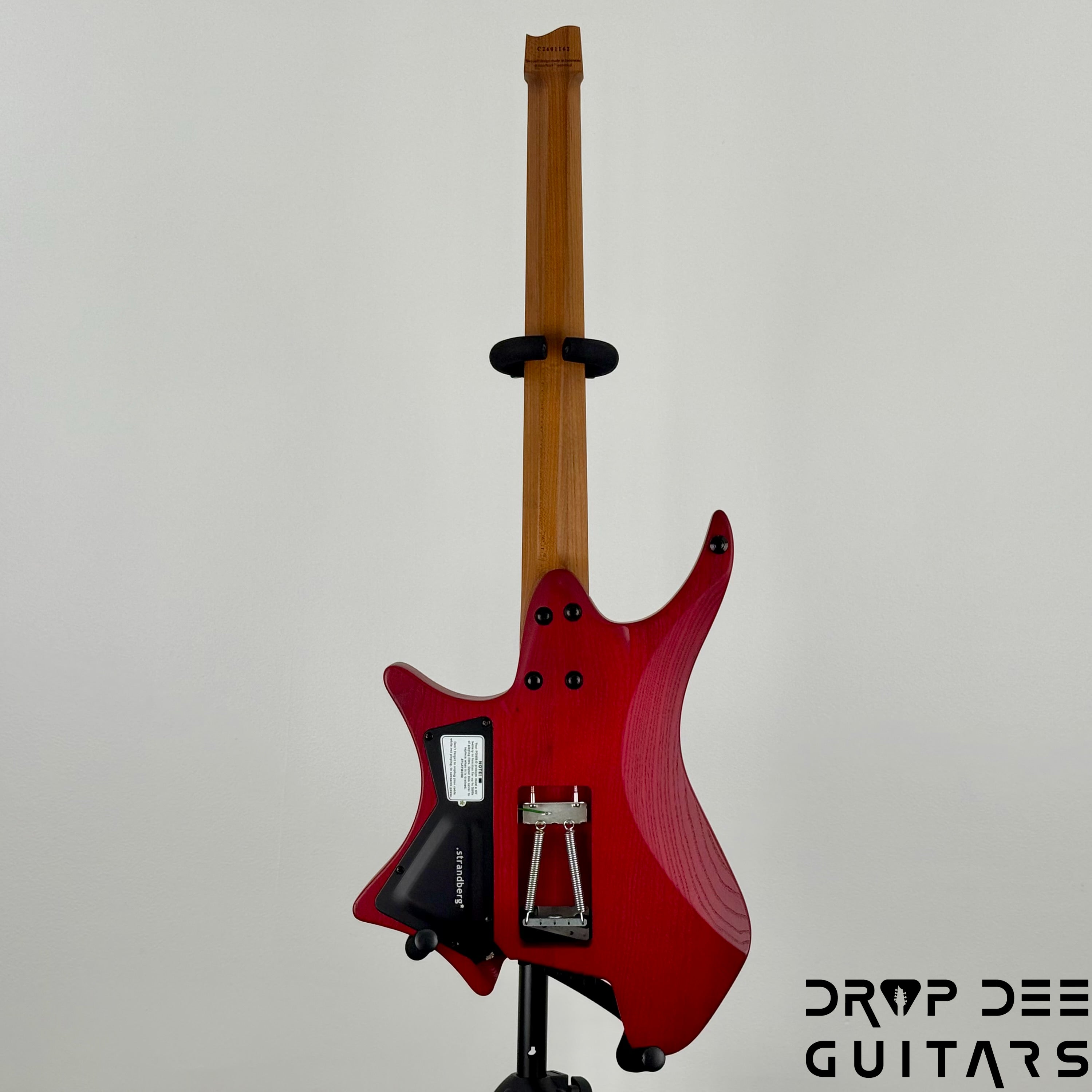 Strandberg Boden Original N2.6T Tremolo Multiscale Headless Electric Guitar w/ Bag - Sunset Coral Burst Satin