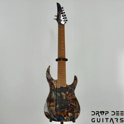 Legator Ninja X8F Multiscale 8-String Electric Guitar w/ Bag - Coral