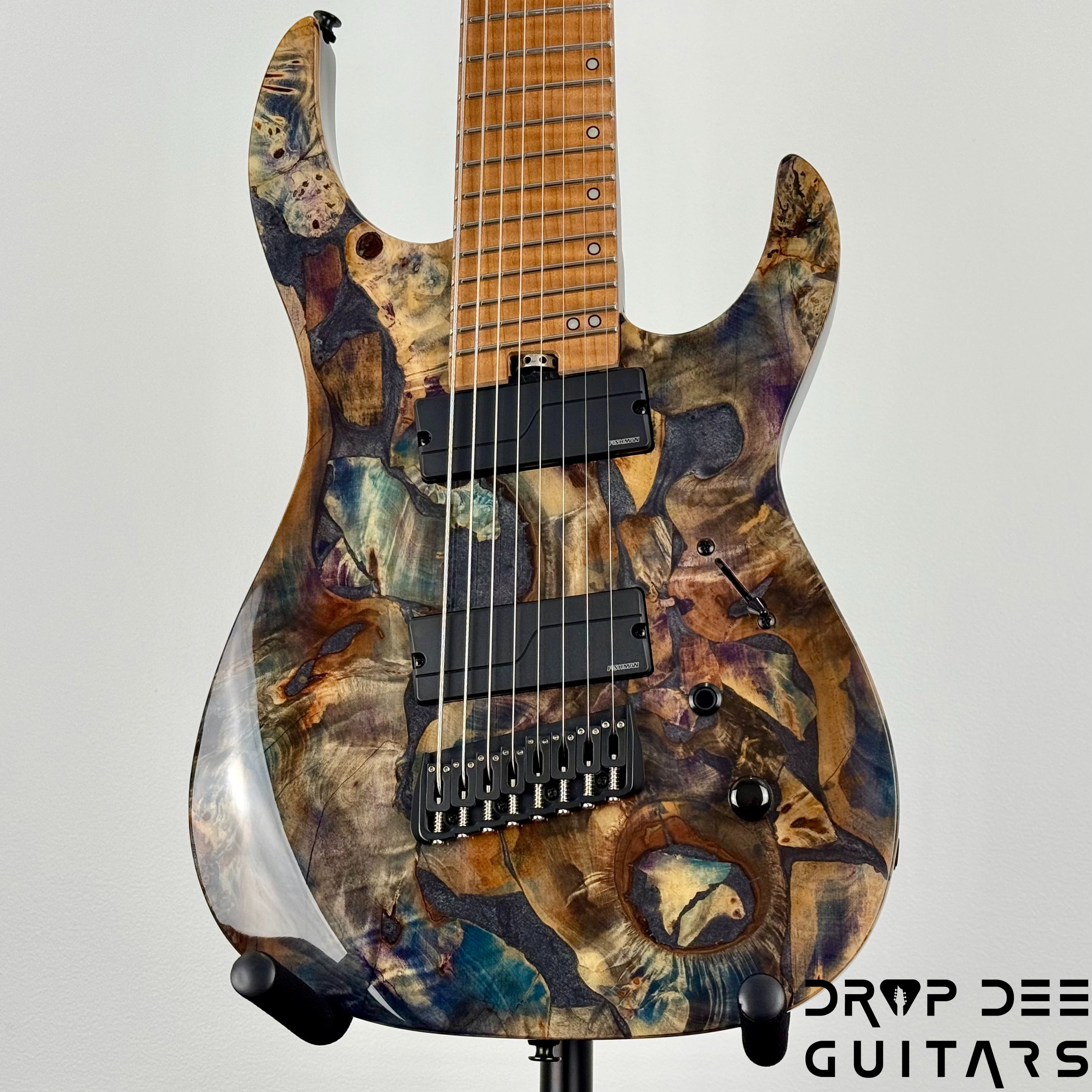 Legator Ninja X8F Multiscale 8-String Electric Guitar w/ Bag - Coral
