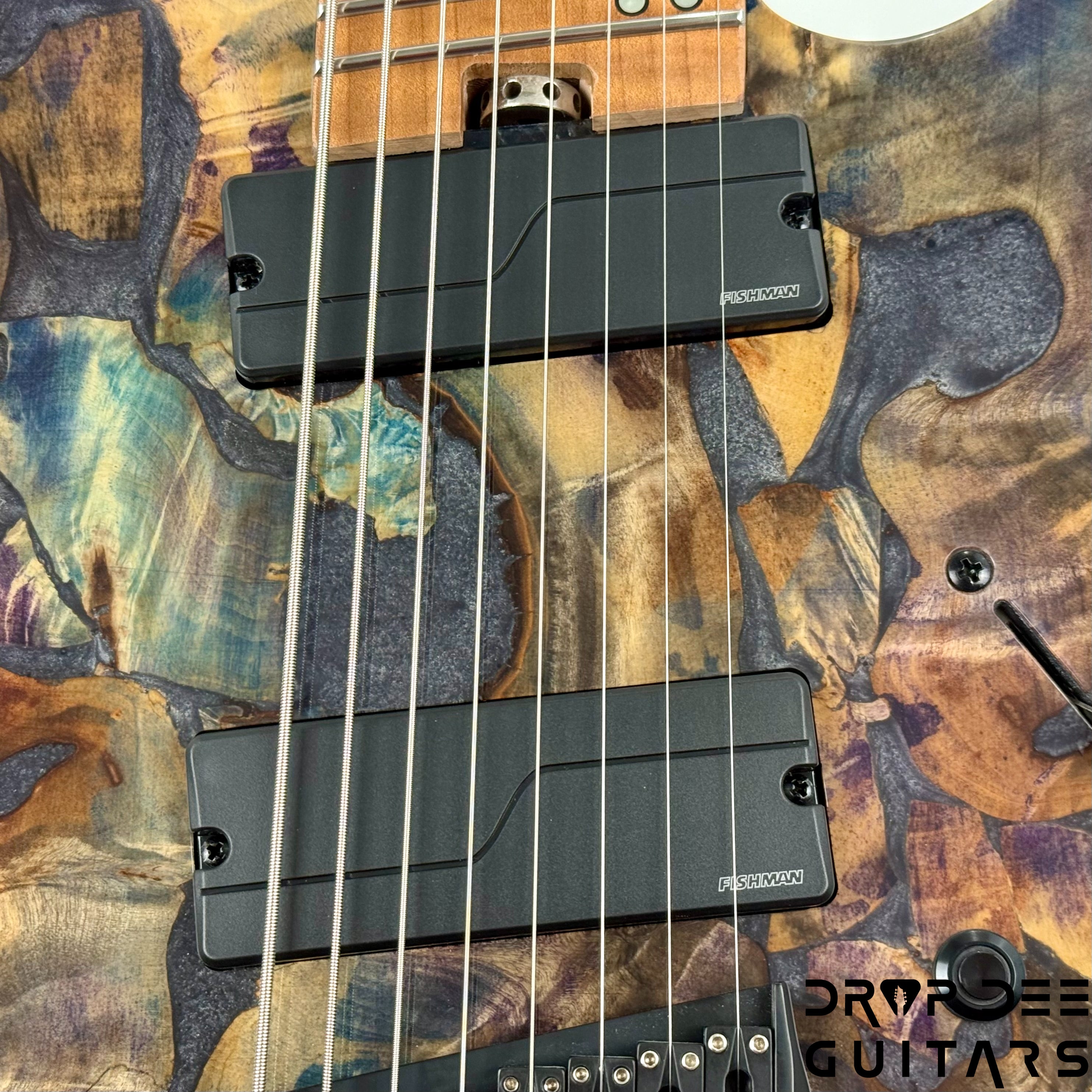 Legator Ninja X8F Multiscale 8-String Electric Guitar w/ Bag - Coral