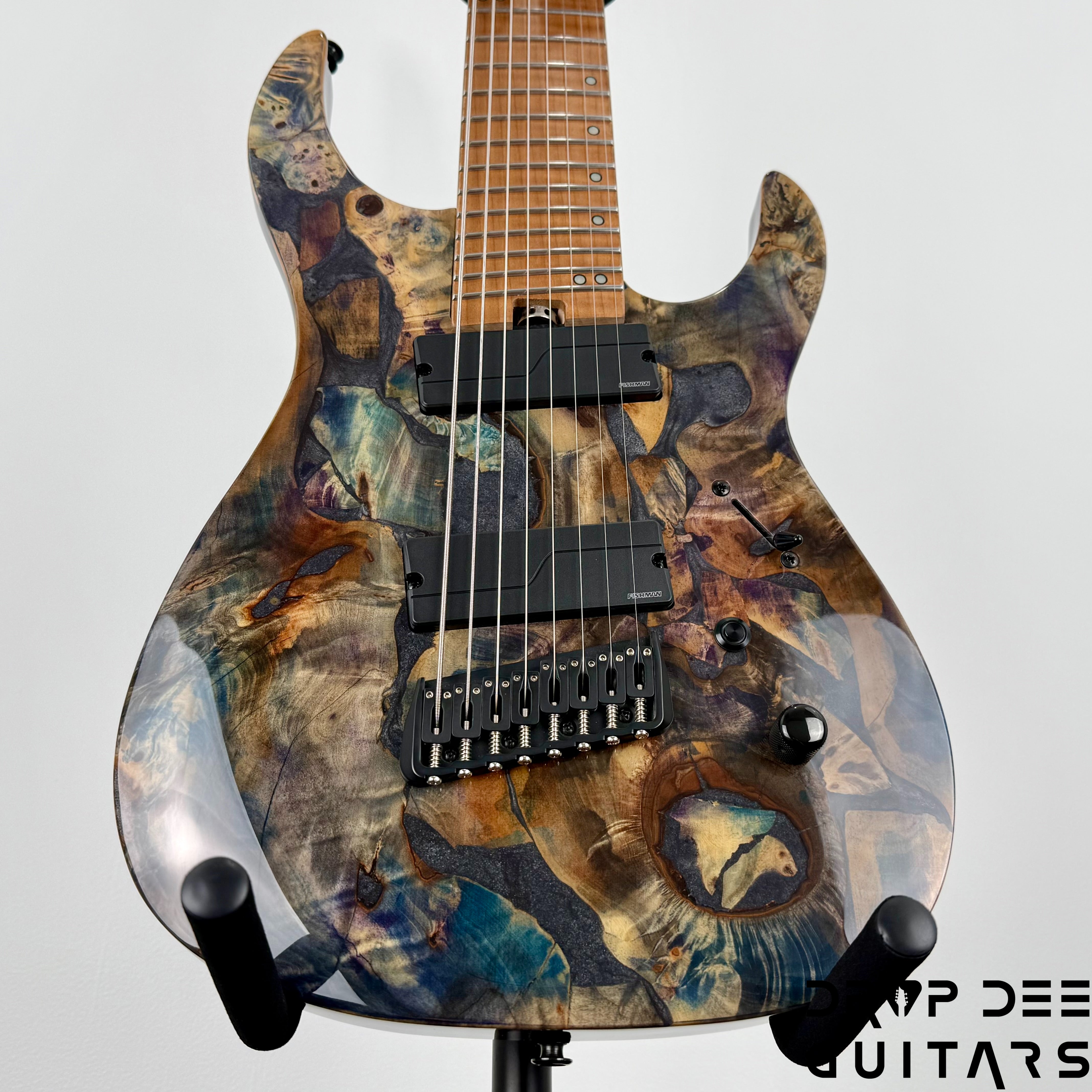 Legator Ninja X8F Multiscale 8-String Electric Guitar w/ Bag - Coral