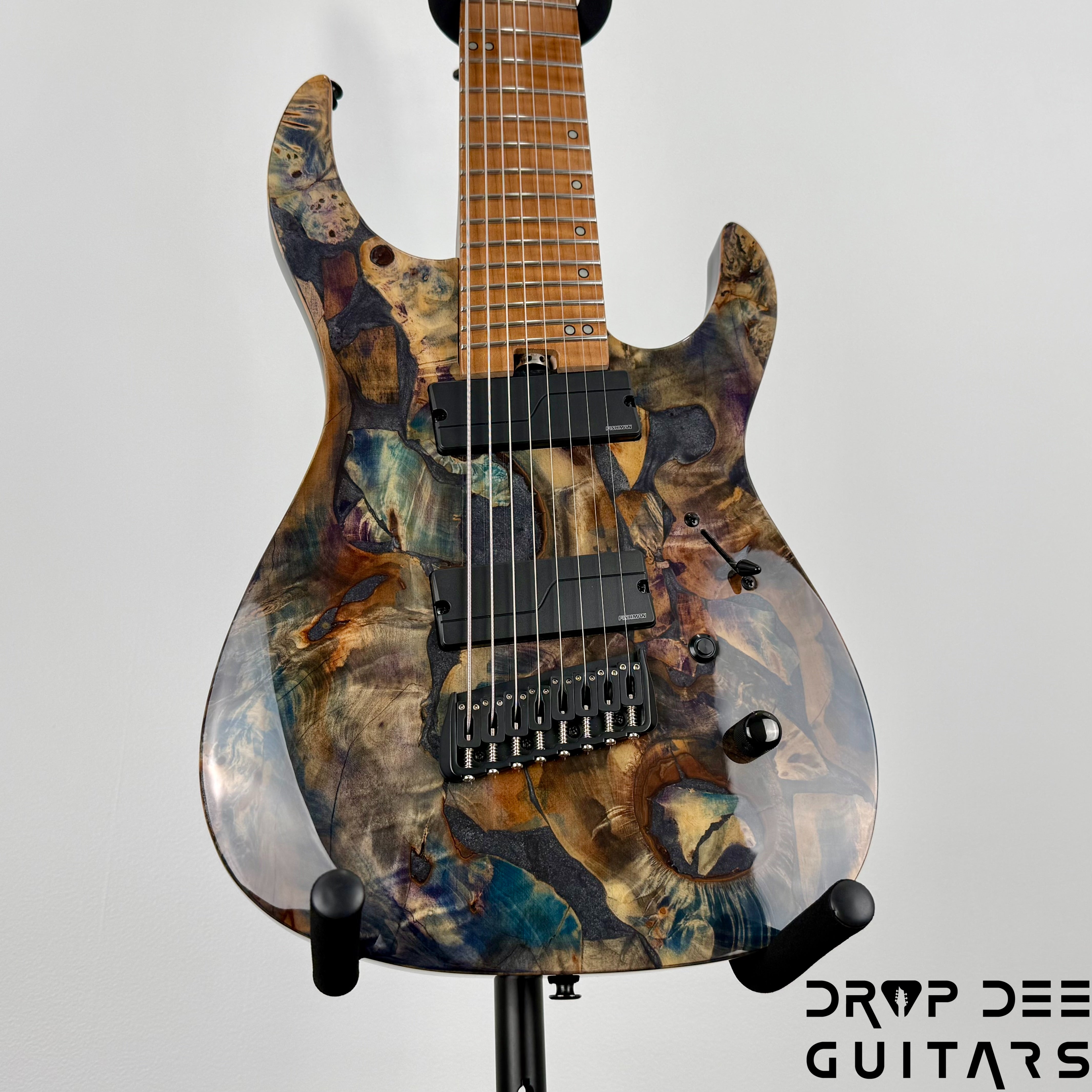 Legator Ninja X8F Multiscale 8-String Electric Guitar w/ Bag - Coral