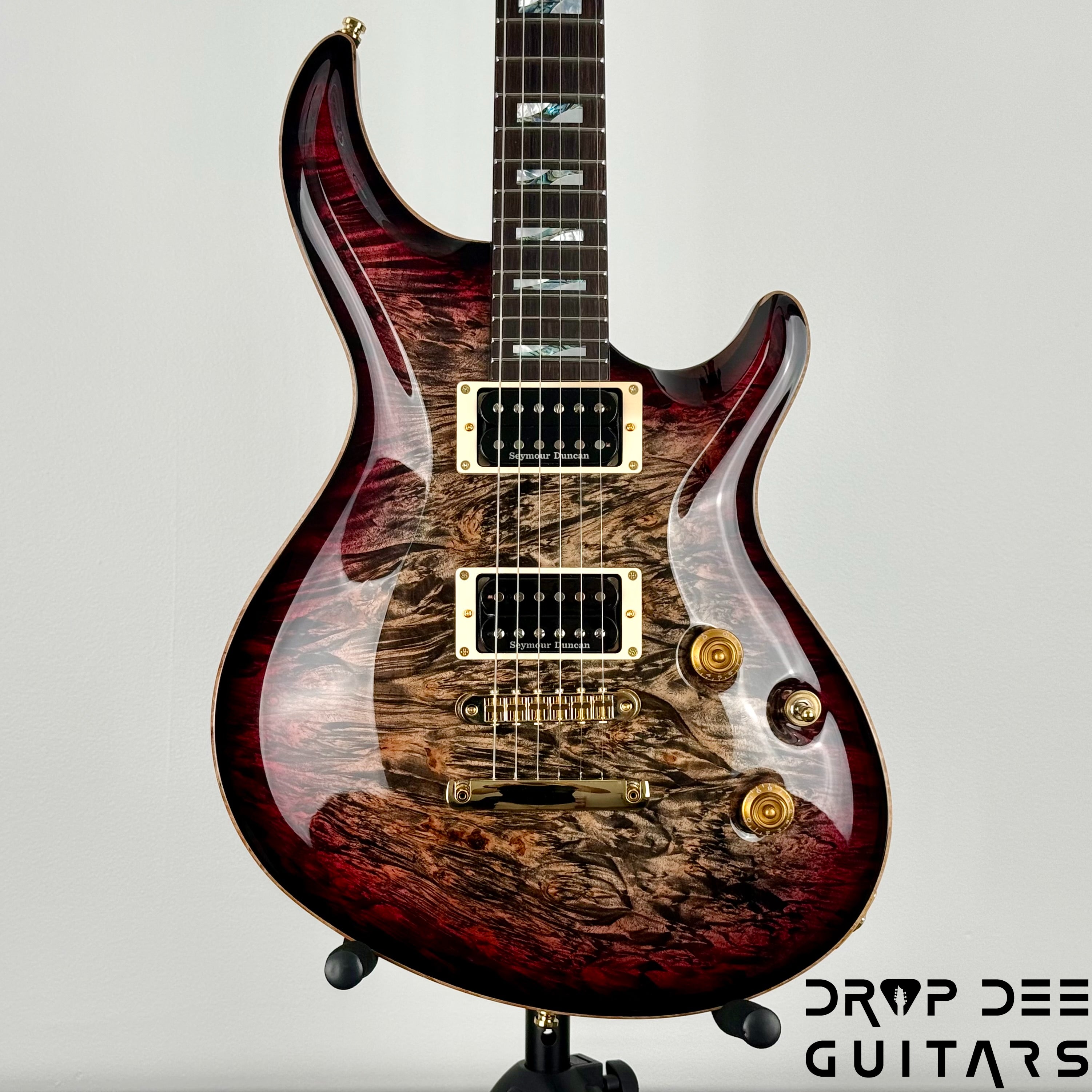ESP Original Series Mystique CTM Electric Guitar w/ Case - Reptile Red Burst