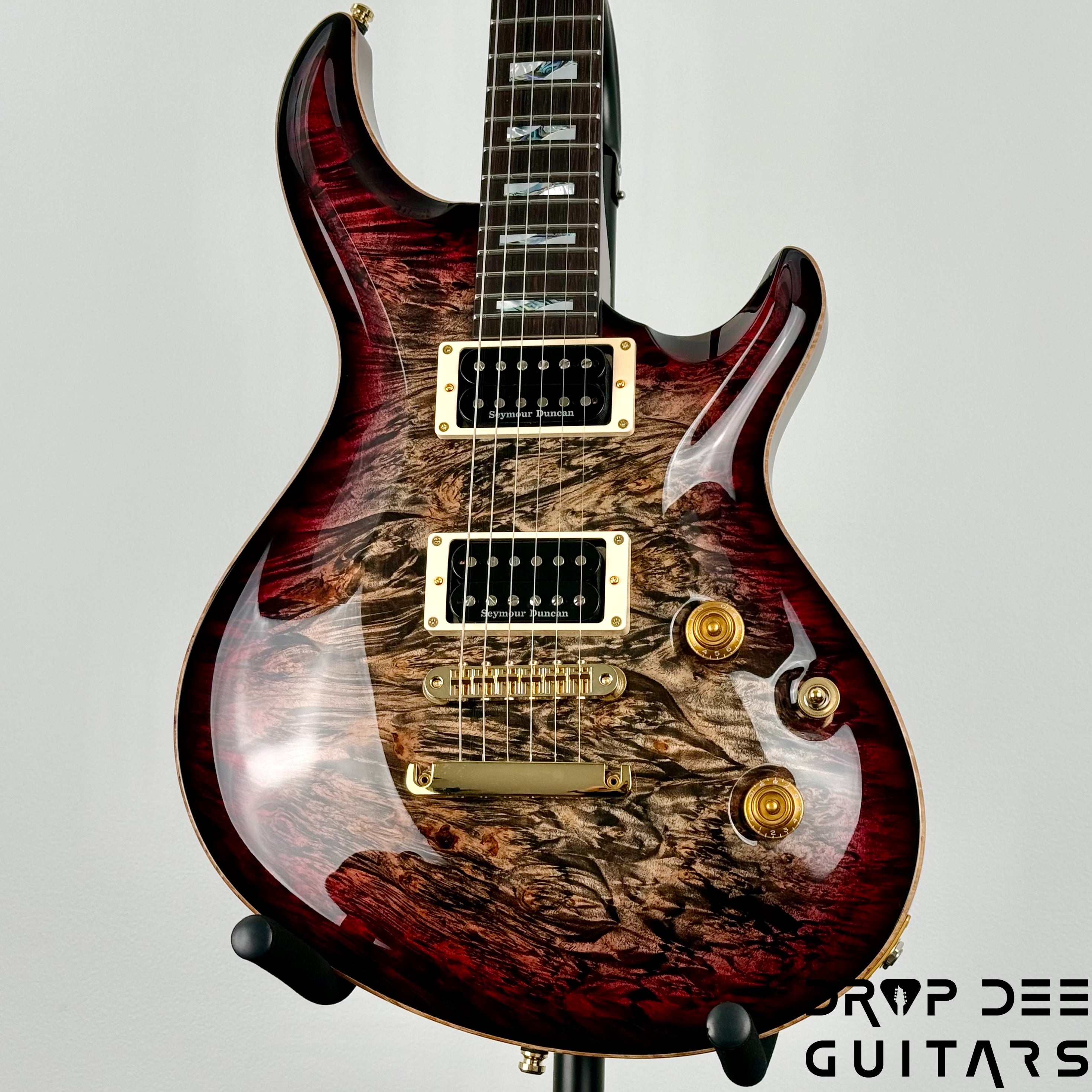 ESP Original Series Mystique CTM Electric Guitar w/ Case - Reptile Red Burst