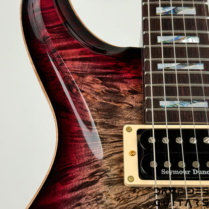 ESP Original Series Mystique CTM Electric Guitar w/ Case - Reptile Red Burst