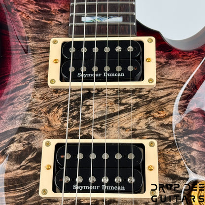 ESP Original Series Mystique CTM Electric Guitar w/ Case - Reptile Red Burst