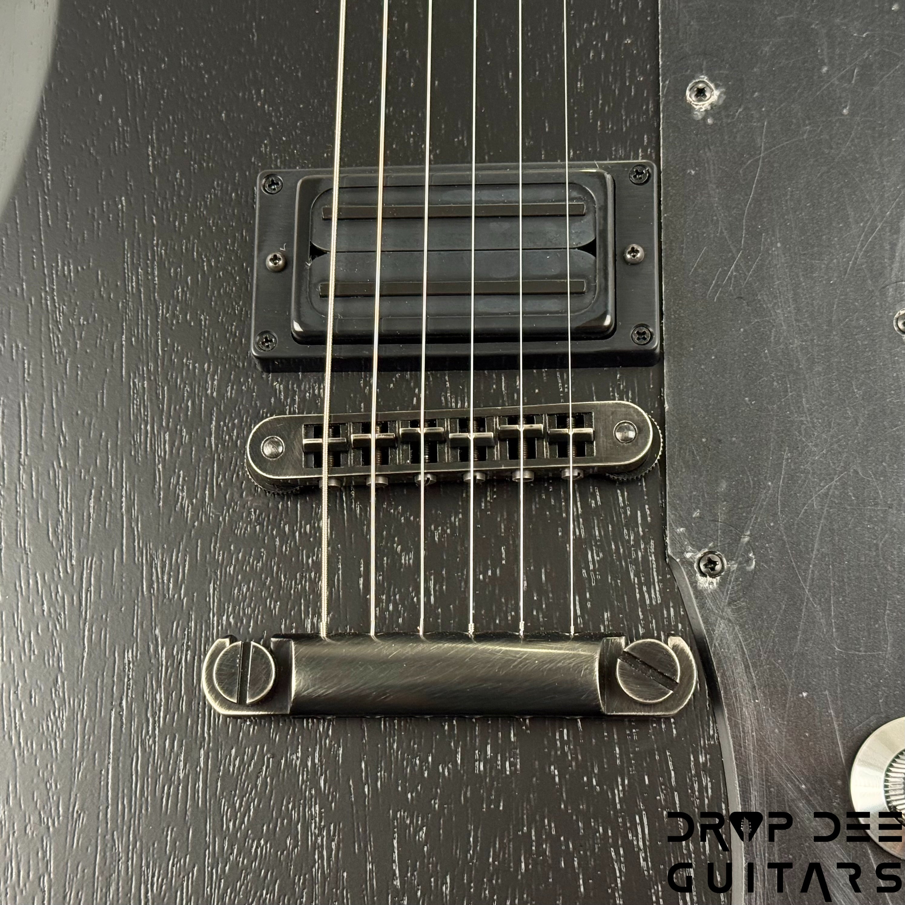 Dunable USA Custom Shop Yeti Electric Guitar w/ Case - Satin Black