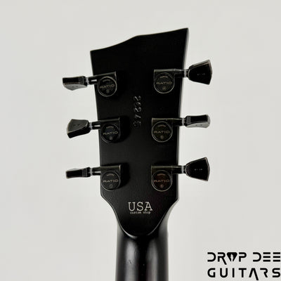 Dunable USA Custom Shop Yeti Electric Guitar w/ Case - Satin Black