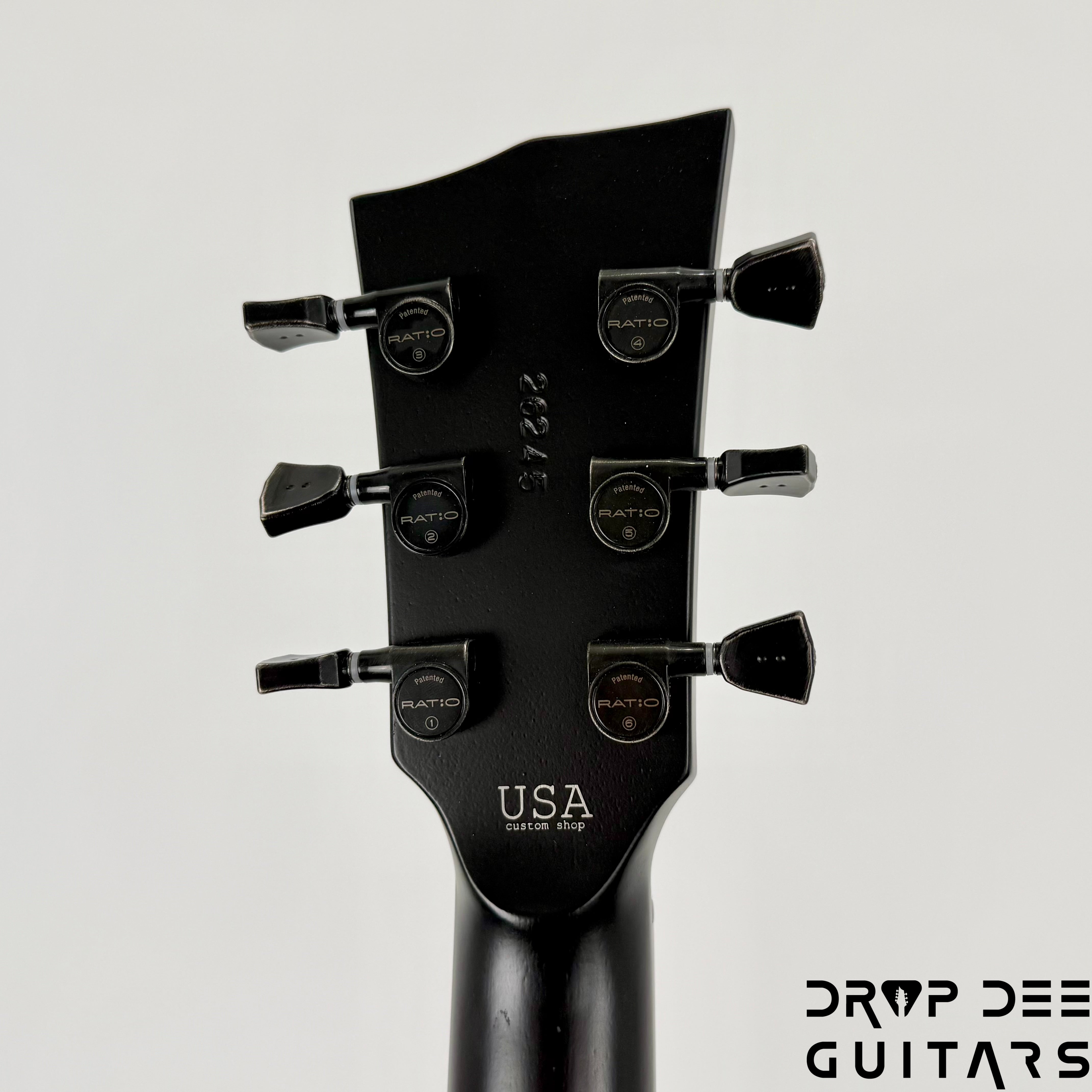 Dunable USA Custom Shop Yeti Electric Guitar w/ Case - Satin Black