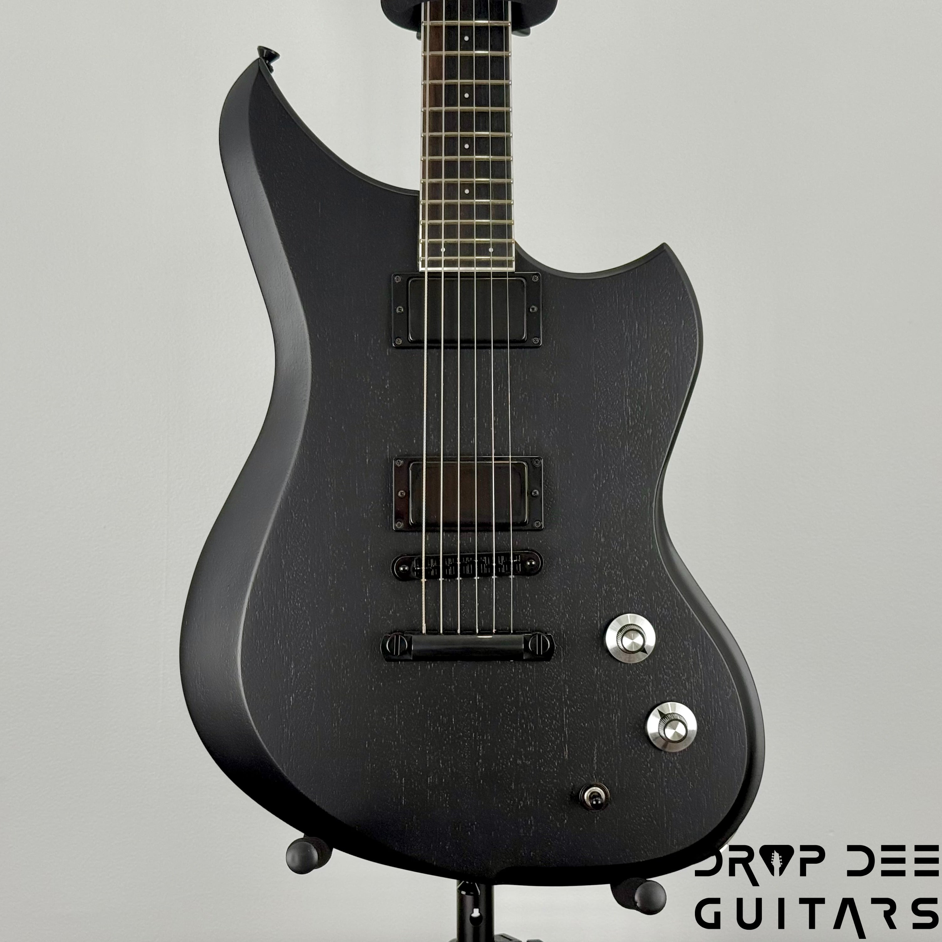 Dunable USA Custom Shop Yeti Baritone Electric Guitar w/ Case - Satin Black