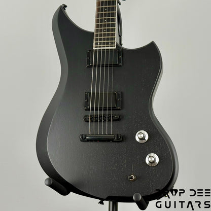 Dunable USA Custom Shop Yeti Baritone Electric Guitar w/ Case - Satin Black