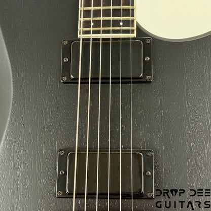 Dunable USA Custom Shop Yeti Baritone Electric Guitar w/ Case - Satin Black