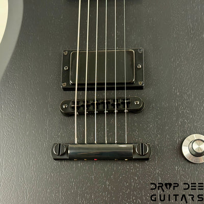 Dunable USA Custom Shop Yeti Baritone Electric Guitar w/ Case - Satin Black