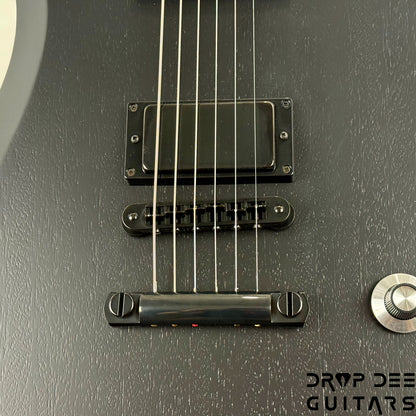 Dunable USA Custom Shop Yeti Baritone Electric Guitar w/ Case - Satin Black
