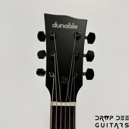 Dunable USA Custom Shop Yeti Baritone Electric Guitar w/ Case - Satin Black