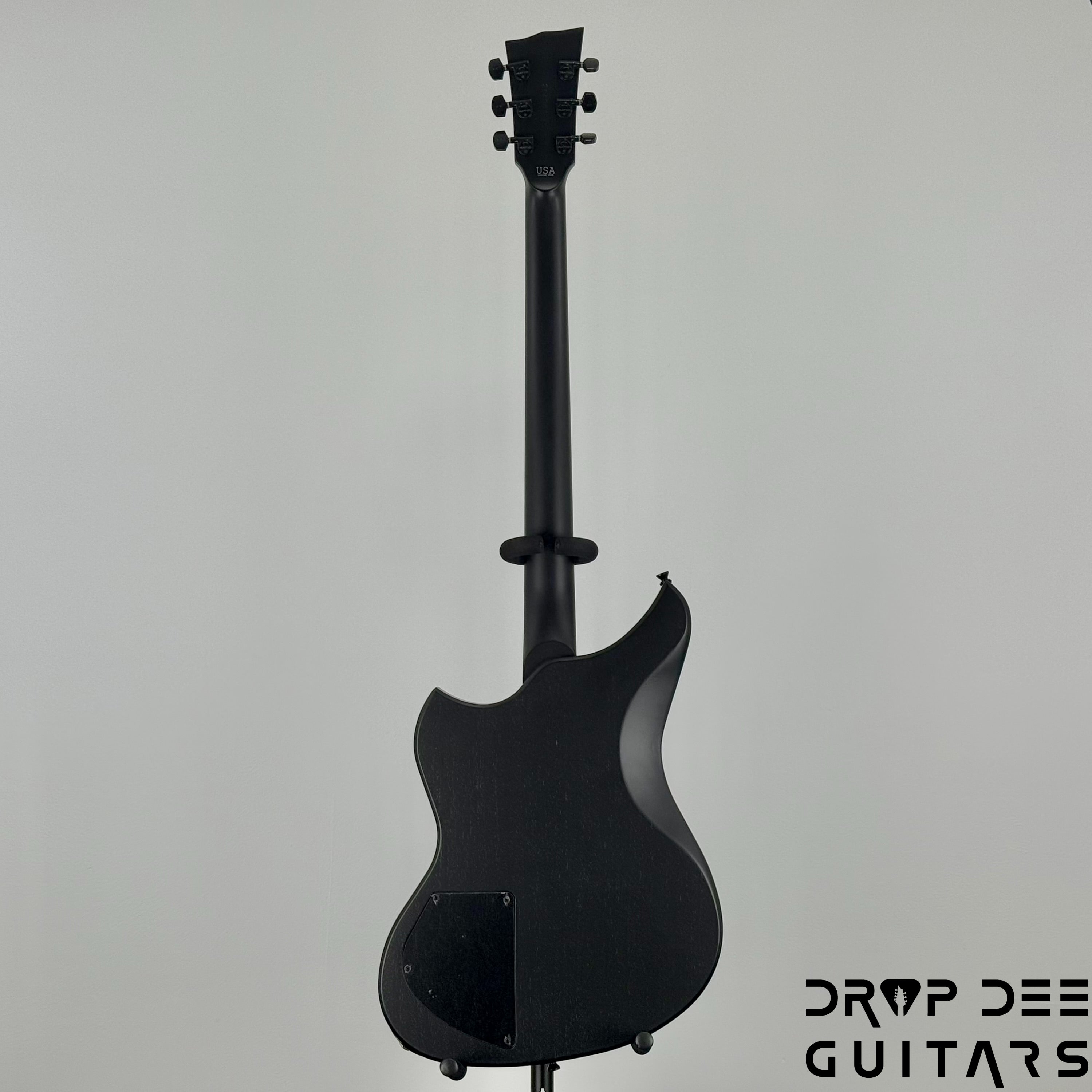 Dunable USA Custom Shop Yeti Baritone Electric Guitar w/ Case - Satin Black