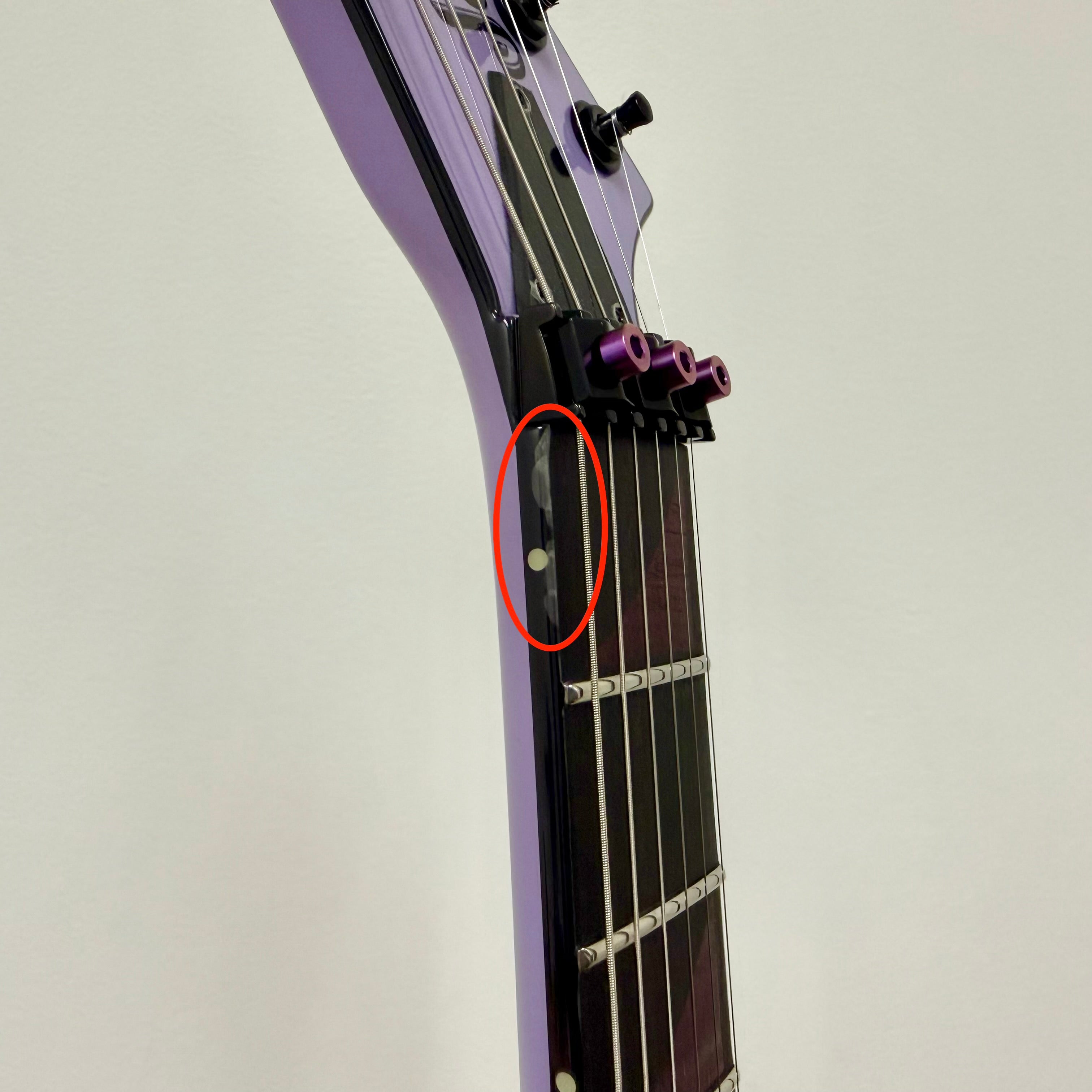 Jackson USA Custom Shop Special Edition King V Electric Guitar w/ Case - Lavender Ice
