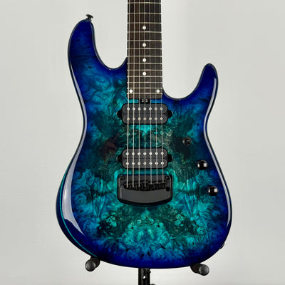 Ernie Ball Music Man Jason Richardson Cutlass HT 7-String Electric Guitar w/ Case - Water Temple