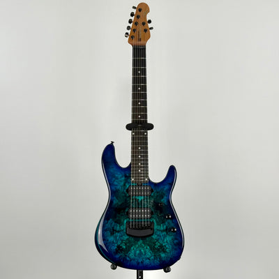 Ernie Ball Music Man Jason Richardson Cutlass HT 7-String Electric Guitar w/ Case - Water Temple