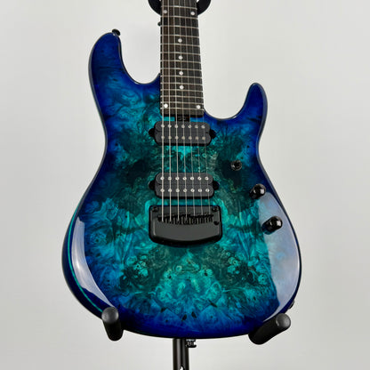 Ernie Ball Music Man Jason Richardson Cutlass HT 7-String Electric Guitar w/ Case - Water Temple