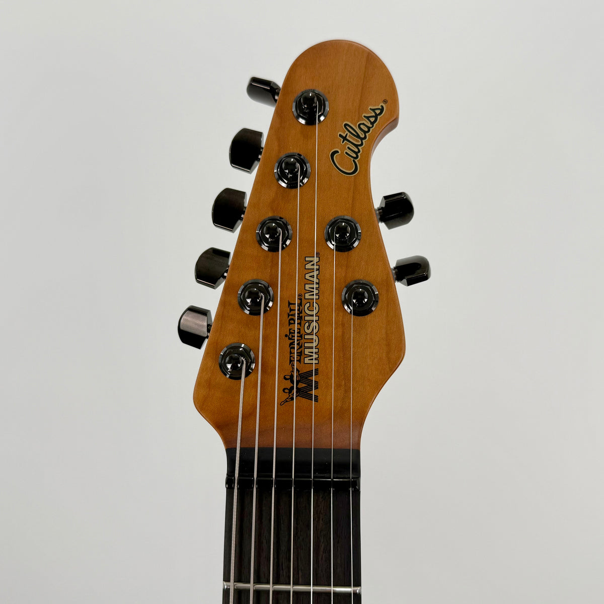 Ernie Ball Music Man Jason Richardson Cutlass HT 7-String Electric Guitar w/ Case - Water Temple
