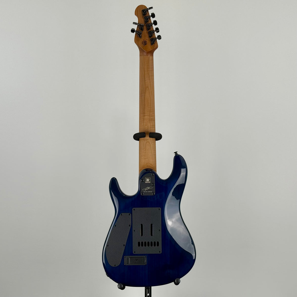 Ernie Ball Music Man Jason Richardson Cutlass HT 7-String Electric Guitar w/ Case - Water Temple
