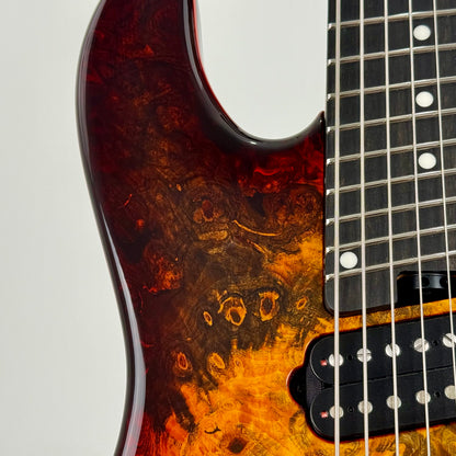 Ernie Ball Music Man Jason Richardson Cutlass HT Multiscale 8-String Electric Guitar w/ Case - Death Mountain