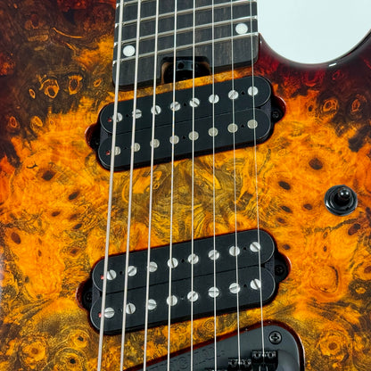 Ernie Ball Music Man Jason Richardson Cutlass HT Multiscale 8-String Electric Guitar w/ Case - Death Mountain