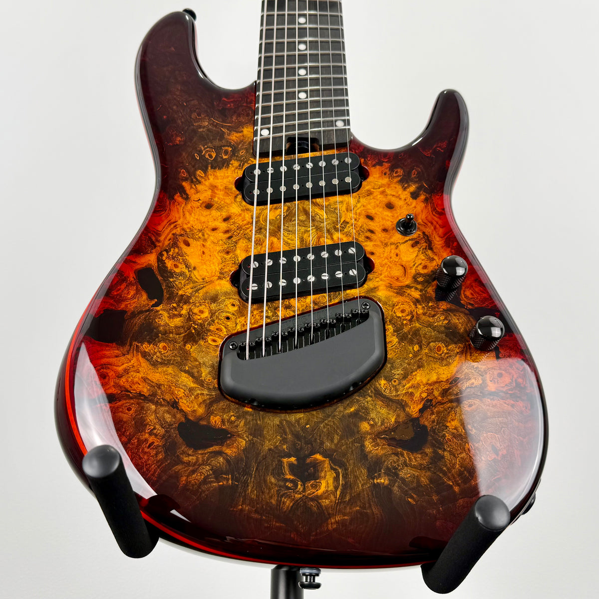 Ernie Ball Music Man Jason Richardson Cutlass HT Multiscale 8-String Electric Guitar w/ Case - Death Mountain
