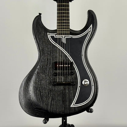 Dunable USA Custom Shop Monolord Thomas Jäger Limited Edition Gnarwhal Electric Guitar w/ Case - Charred Ash
