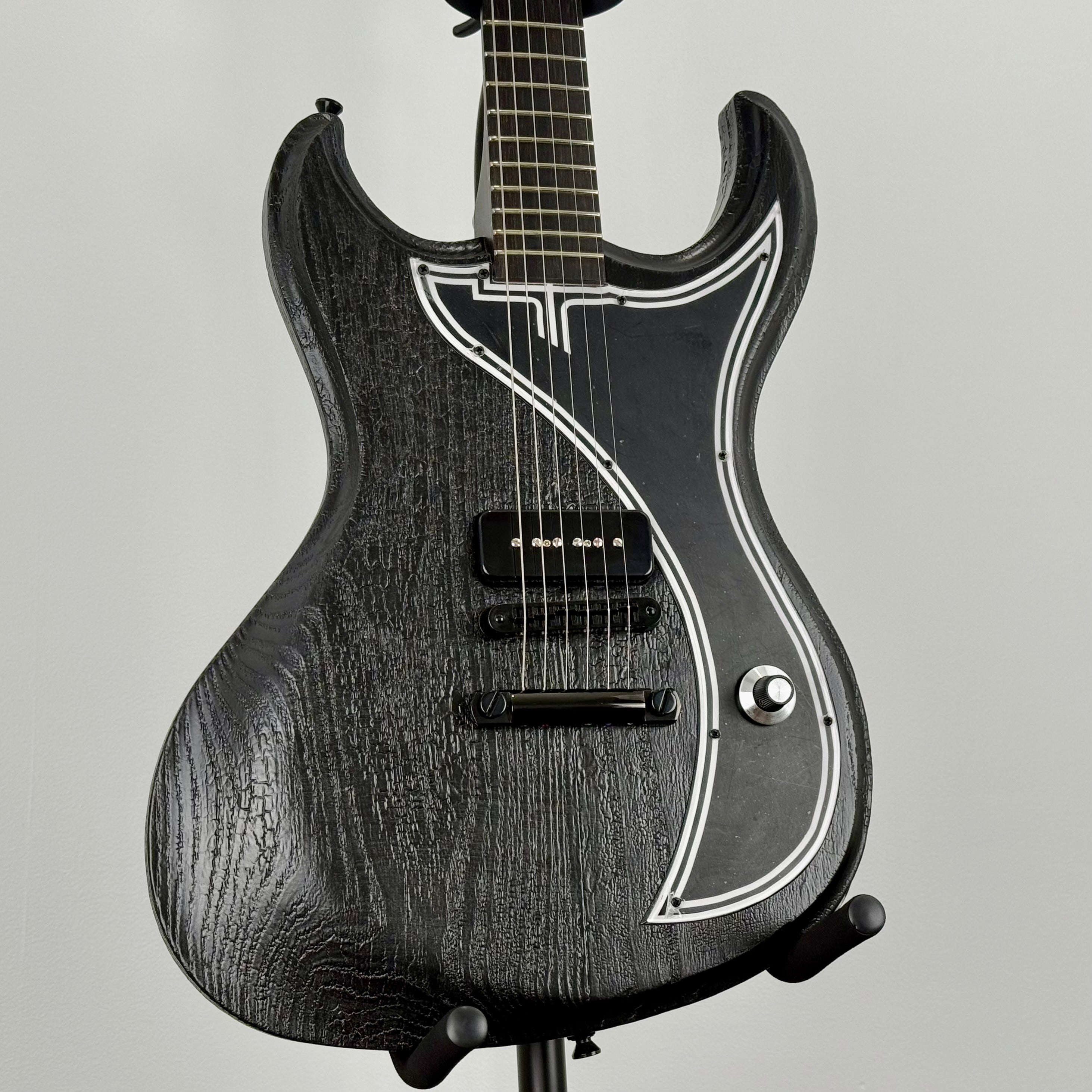 Dunable USA Custom Shop Monolord Thomas Jäger Limited Edition Gnarwhal Electric Guitar w/ Case - Charred Ash
