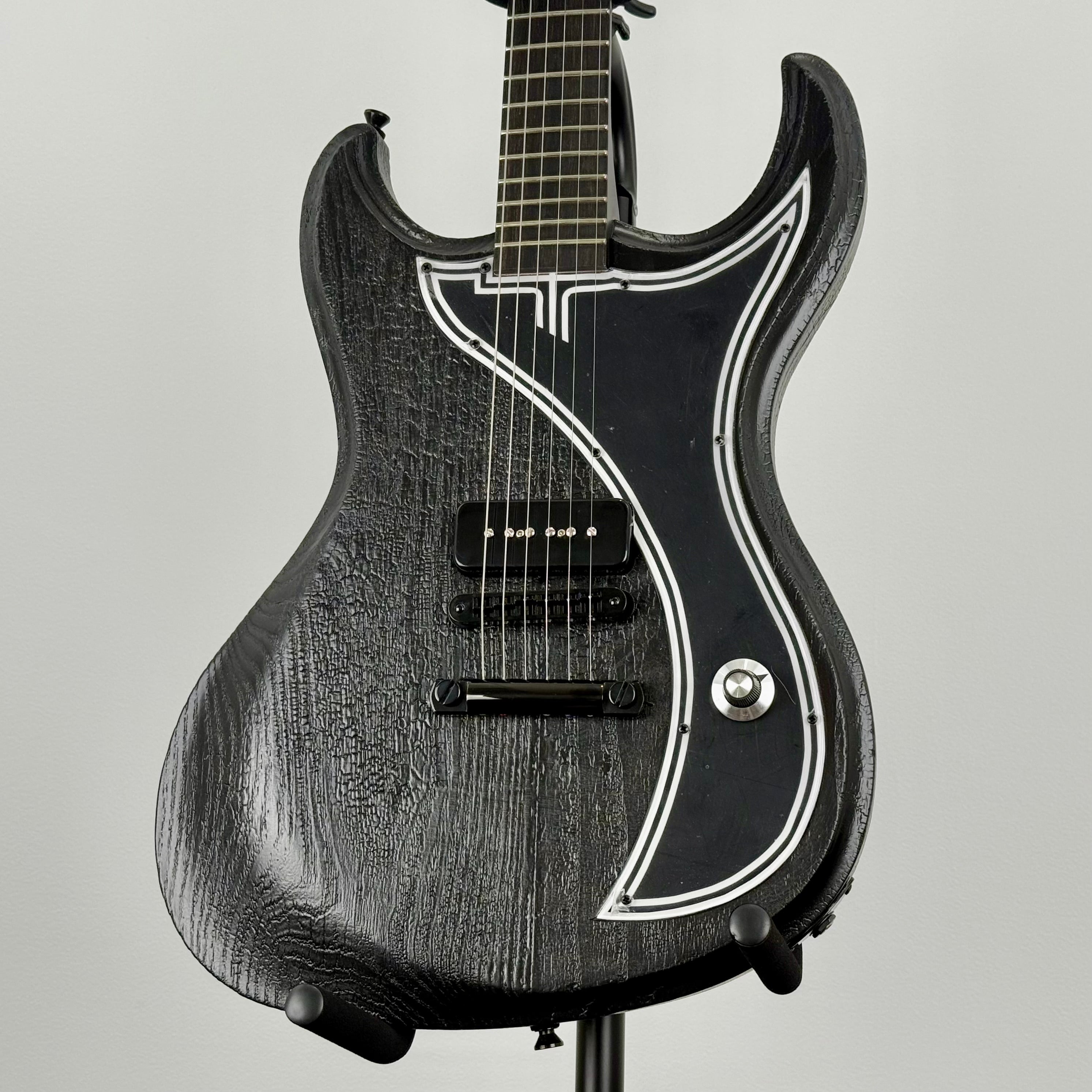 Dunable USA Custom Shop Monolord Thomas Jäger Limited Edition Gnarwhal Electric Guitar w/ Case - Charred Ash