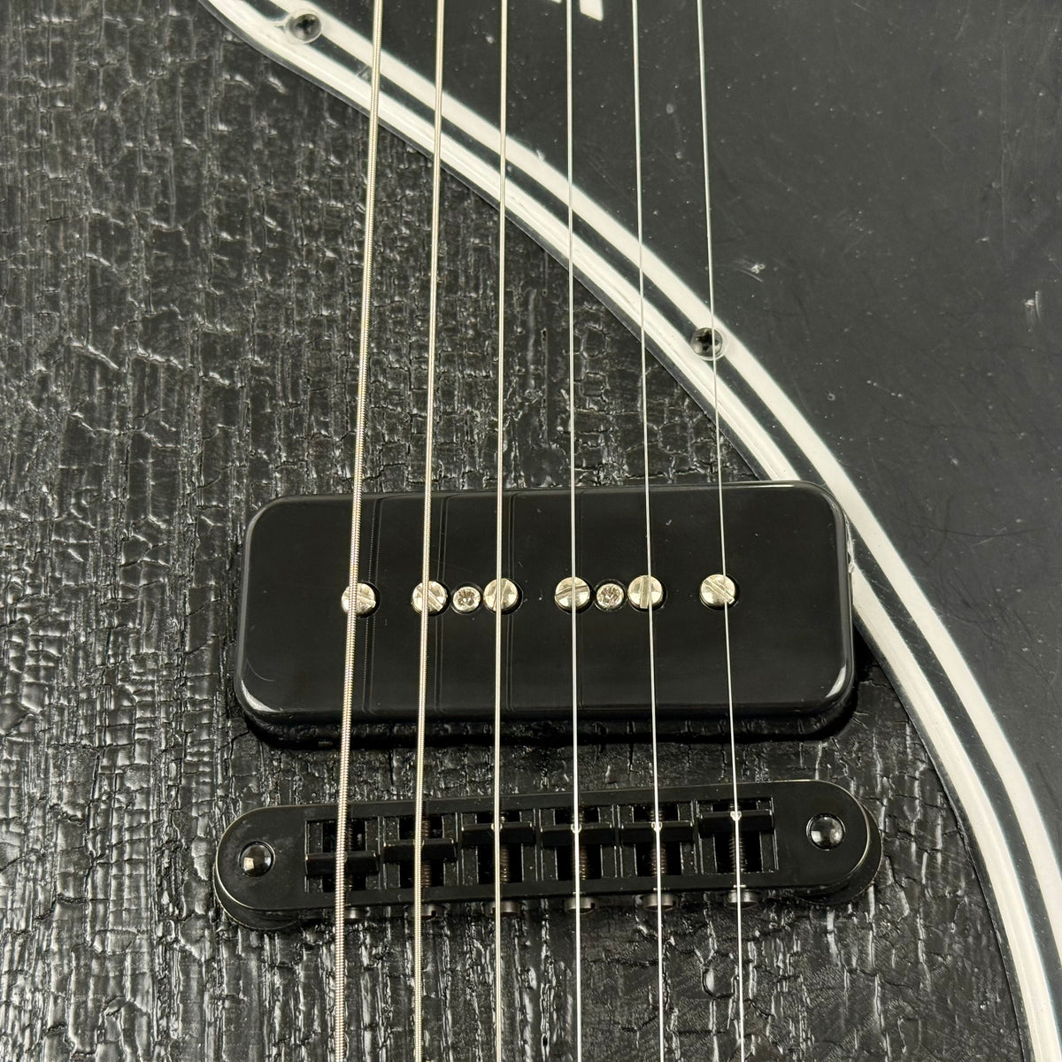 Dunable USA Custom Shop Monolord Thomas Jäger Limited Edition Gnarwhal Electric Guitar w/ Case - Charred Ash