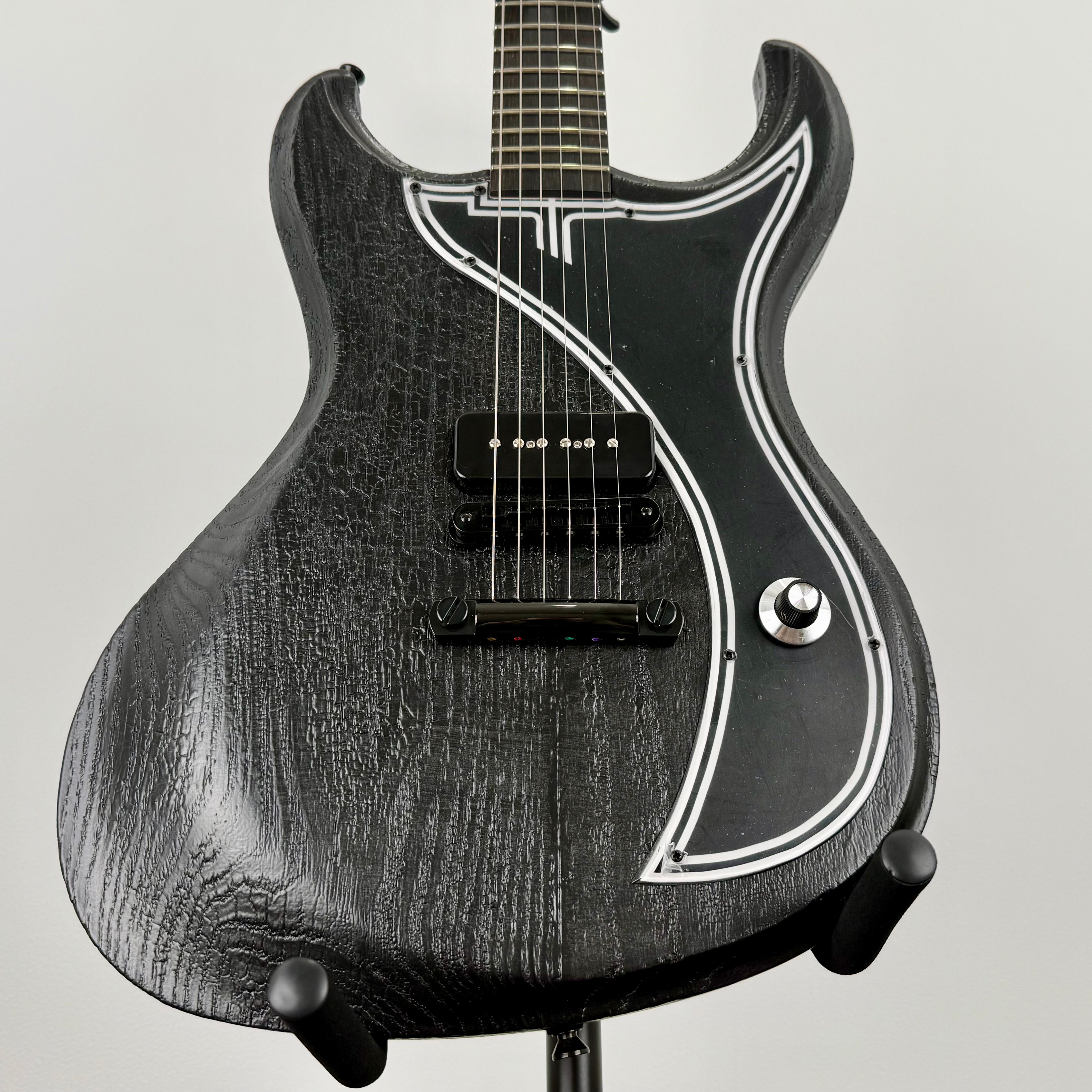 Dunable USA Custom Shop Monolord Thomas Jäger Limited Edition Gnarwhal Electric Guitar w/ Case - Charred Ash