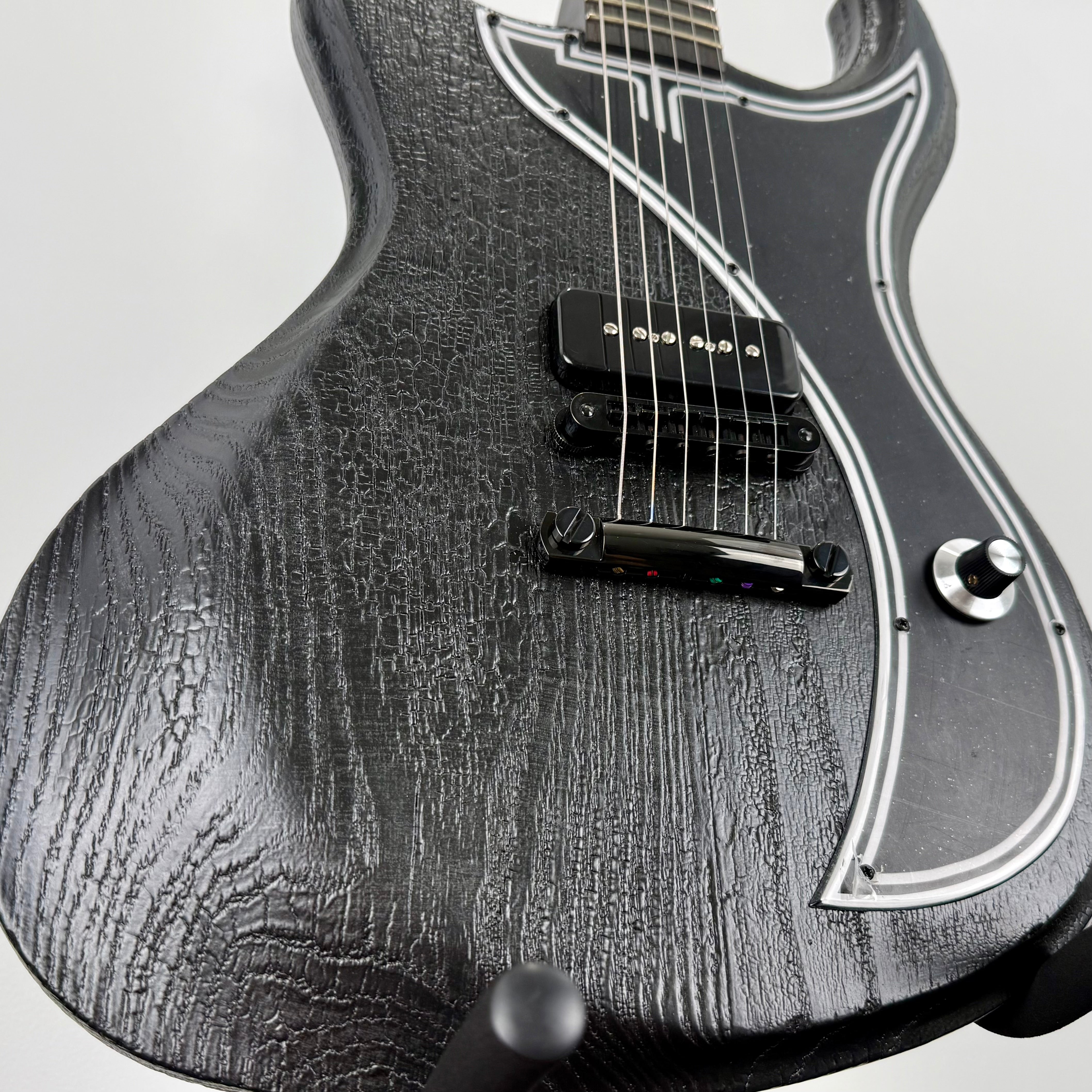 Dunable USA Custom Shop Monolord Thomas Jäger Limited Edition Gnarwhal Electric Guitar w/ Case - Charred Ash