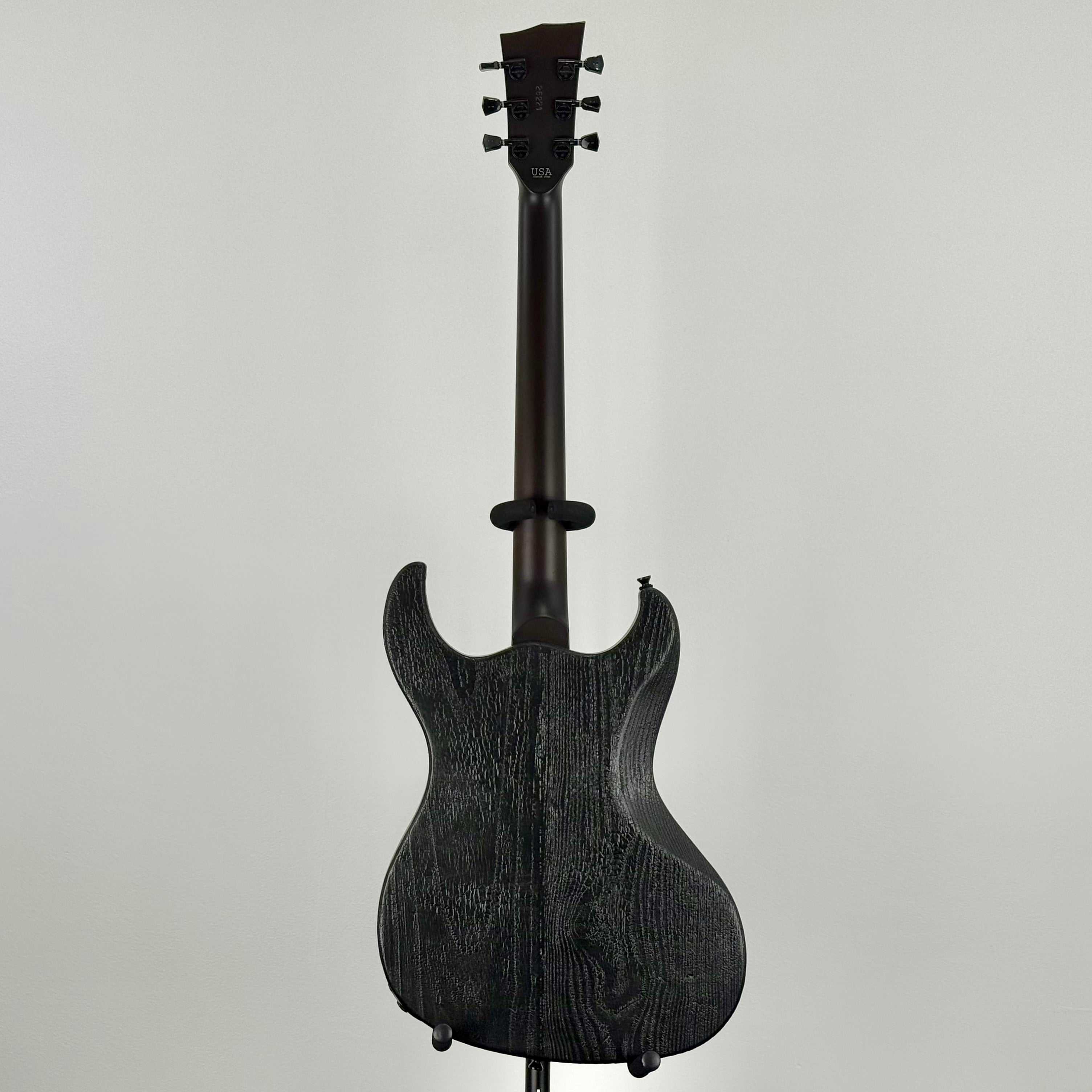 Dunable USA Custom Shop Monolord Thomas Jäger Limited Edition Gnarwhal Electric Guitar w/ Case - Charred Ash