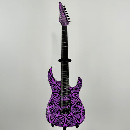 Legator Ninja N7F-INK Multiscale 7-String Electric Guitar - Ilya Purple