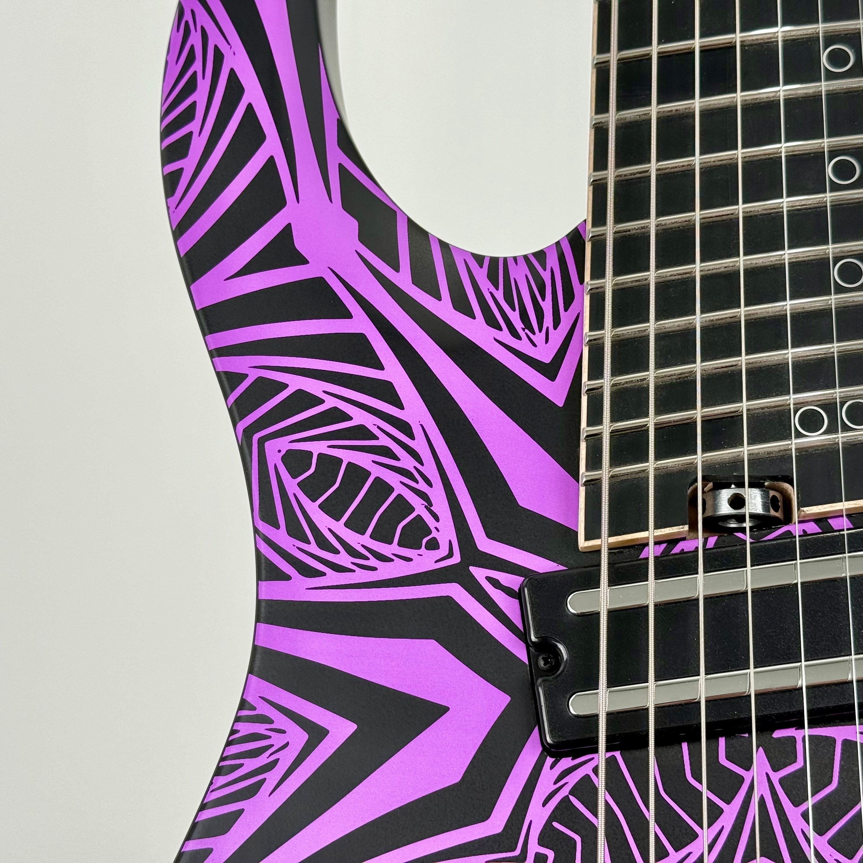 Legator Ninja N7F-INK Multiscale 7-String Electric Guitar - Ilya Purple