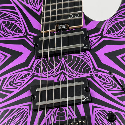 Legator Ninja N7F-INK Multiscale 7-String Electric Guitar - Ilya Purple