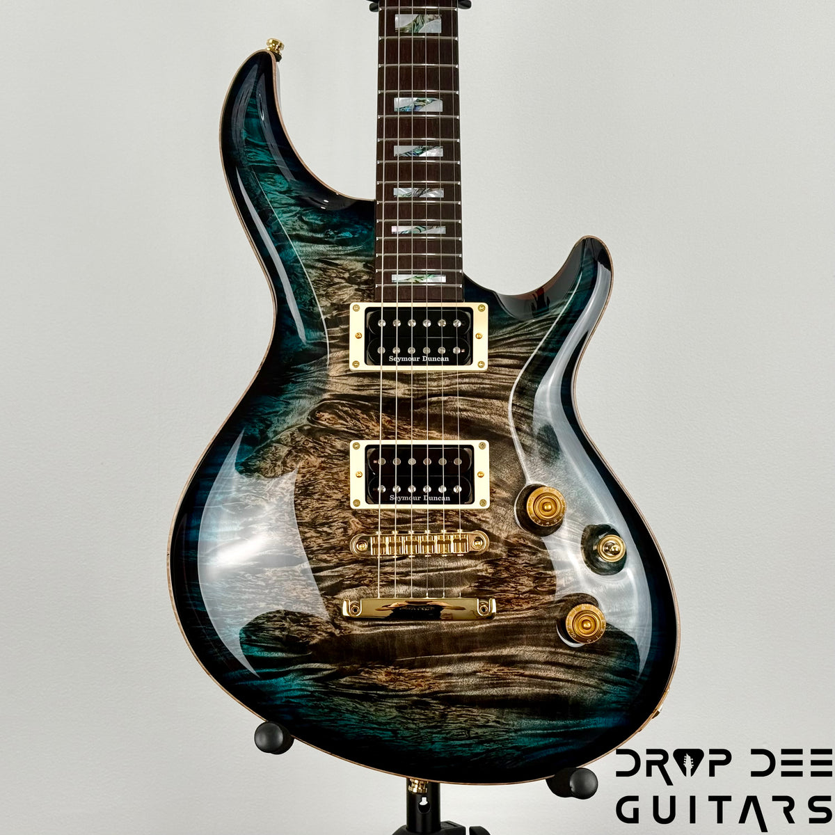 ESP Original Series Mystique CTM Electric Guitar w/ Case - See Thru Black Blue Burst